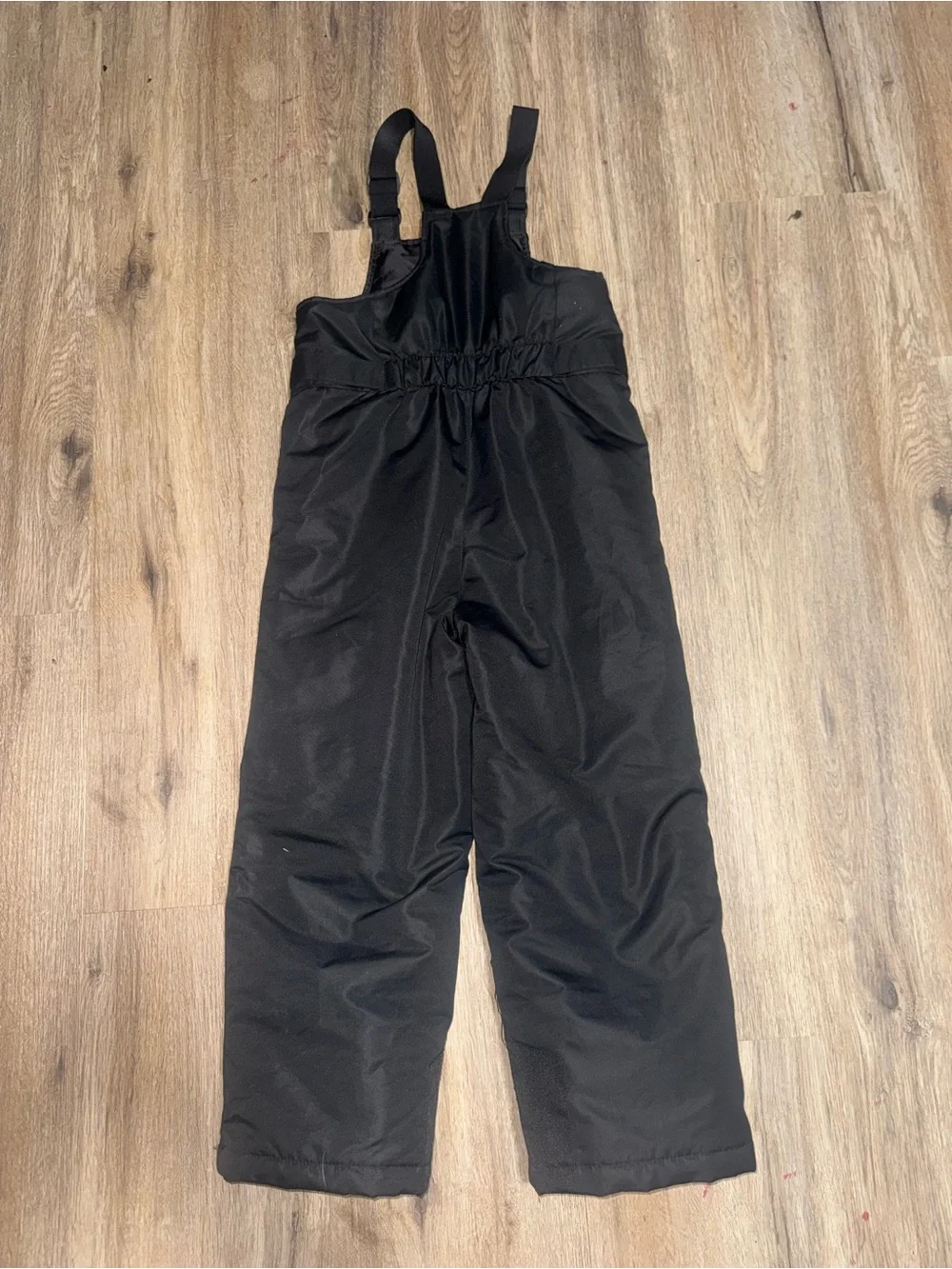 SwissTech Kids Solid Black Snow Bib Overalls Size Small (6/7)